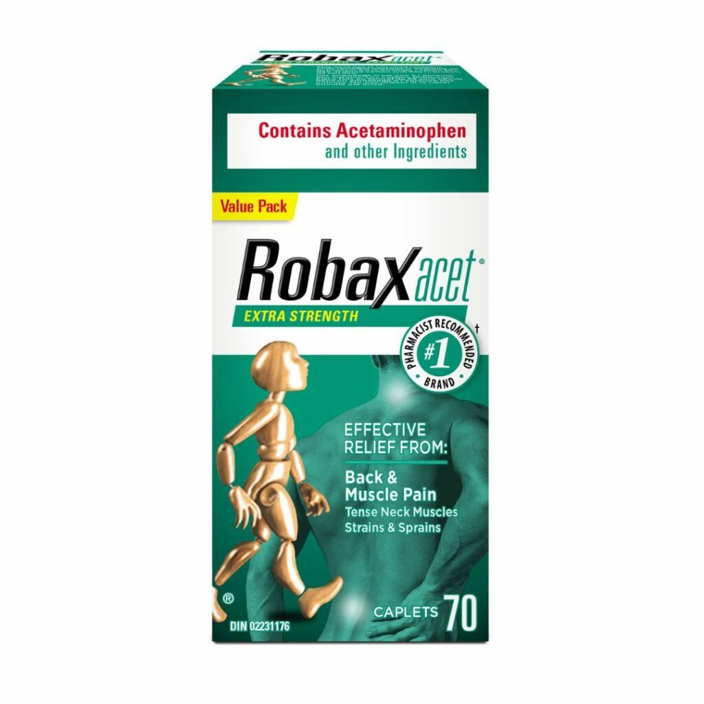 ROBAXACET Extra Strength 70 Tablets